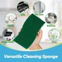 3 x AIDEA Sponges Kitchen, XL Heavy Duty Dish Sponge, Cleaning Dish Scrubber Sponge for Home and Kitchen, Extra Large Cleaning Supplies for Pots, Pans, 24 Pack