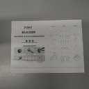 132 Piece Fort Building Kit - Indoor Play Engineering Set with Connecting Sticks & Balls - Creative STEM Building Toys for Kids Play Spaces, Tents & Hideouts (Blue)