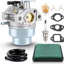 AUTOKAY GCV160 Carburetor for Honda GCV 160 GCV160A GCV160LA GCV160LA0 GCV160LE GC135 GC160 HRB216 HRS216 HRT216 HRZ216 Engine Pressure Washer Manual Choke Lawn Mower Re#16100-ZM0-803 16100-Z0L-023