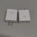 USB C Wall Fast Charger Block,35W 2-Port Type C Charger Fast Charging Block PD Power Charger Adapter+QC 3.0 USB Multiport Charger Brick for Apple iPhone 17/16/15/14/13 Pro Max,iPad,Galaxy S25/24-2Pack