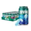 Zevia Zero Sugar Soda, Nostalgic Variety Pack, 12 oz Cans (24-Pack)  Naturally Sweetened, Non-GMO Project Verified, Gluten-Free, Vegan (EXP 02/15/27)
