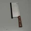 TJ POP Chinese Chef Cleaver, 7.5 Inch Stainless Steel Knife with Ergonomic Handle, Ultra Sharp Kitchen Knife for Home and Restaurant