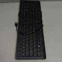 Lenovo 300 USB Keyboard, Wired, Adjustable Tilt, Ergonomic, Windows 7/8/10, GX30M39655, Black