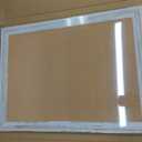 DOLLAR BOSS 24" x 18" Rustic White Cork Board