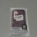 ONOLA Phone Case for Samsung Galaxy S25 FE Case with HD Screen Protector, Heavy Duty Shockproof & Dropproof 3-Layer Cover Phone Case for Galaxy S25 FE 6.7'',WineRedPink