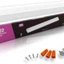 Hardwired LED Under Cabinet Task Lighting - 20 Watt, 36", Dimmable, CRI>90, 4000K (Cool White), Wide Body, Long Lasting Metal Base with Frost Lens