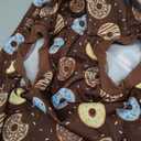 Dog Surgery Suit, Breathable Surgical Recovery Suit for Female Spay Male Neuter, Anti-Licking Surgical Recovery Suit for Abdominal Wounds Skin Disease, Brown, X-Large