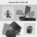 SmallRig Monitor Mount Swivel 360 and Tilt 180 Adjustable Bracket with 1/4"- 20 Screws for 5" and 7" Monitor