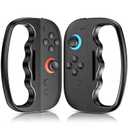 FUNDIARY Fitness Boxing Controller Grip for Nintendo Switch 2(2025), Grips Accessories Bundle Compatible with Switch 2 Sports Games with Comfort Hand Grips Controller Fit for Boy and Girl - Black & Black