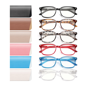 NOVIVON 6 Pack Reading Glasses for Women, Reading glasses men, Blue Light Blocking Readers, Computer eye glasses, Cheaters, +1.50