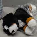 Heatable & Coolable Bernese Mountain Dog Stuffed Animal, Heating Pad Microwavable for Soothing & Relaxation, Lavender Scented Stuffed Dog Plush for Stress Relief, Black Puppy Plushie Gifts