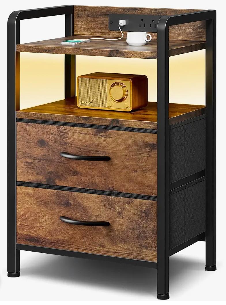 Lazzanto. 2- drawer Night Stand