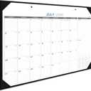 2025-2026 Desk Calendar - Large Desk Calendar, Jul. 2025  Dec. 2026, 22" x 17", Office Supplies, Corner Protector, Ruled Blocks, 2-in-1