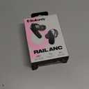 Skullcandy Rail ANC Wireless Earbuds, Bluetooth Headphones, Active Noise Cancelling, Up to 38 Hours Battery, Microphone for iPhone Android, Customizable via Skull-iQ App - True Black