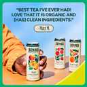 Zevia Zero Sugar Tea, Green Tea, 12 oz Cans (12-Pack)  Naturally Sweetened, Zero Calorie Sugar Free - Non-GMO Project Verified, Gluten-Free, Vegan