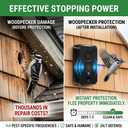 2026 Upgraded Ultrasonic Bat Repellent Indoor Outdoor,Cordless Bat Deterrent for Attic Rafters,Garage,Barn,Porch,Eaves, Rechargeable Ultrasonic Bat Repellent Humanely Get Rid of Bats Keep Away,4 Pack