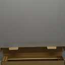 Umbra Twilight Curtain Rod Set  Wrap Around Design Ideal for Blackout or Room Darkening Panels, 28 to 48 Inches, Gold