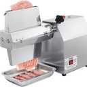 VEVOR Commercial Meat Tenderizer, Heavy Duty 304 Stainless Steel Kitchen Tool with Meat Tong, Cleaning Brush, and Tray, 750W Electric Meat Tenderizer Machine for Beef, Turkey, Chicken, Pork, and Fish