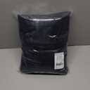 NICETOWN Black Velvet Blackout Curtains 96 inch Long for Living Room and Bedroom, Thermal Luxury Solid Heavy Rod Pocket Drapes/Window Treatments for Hall, Theater (2 Pieces, 52 W), Black Series - Black, 52"W x 96"L (Pack of 2)