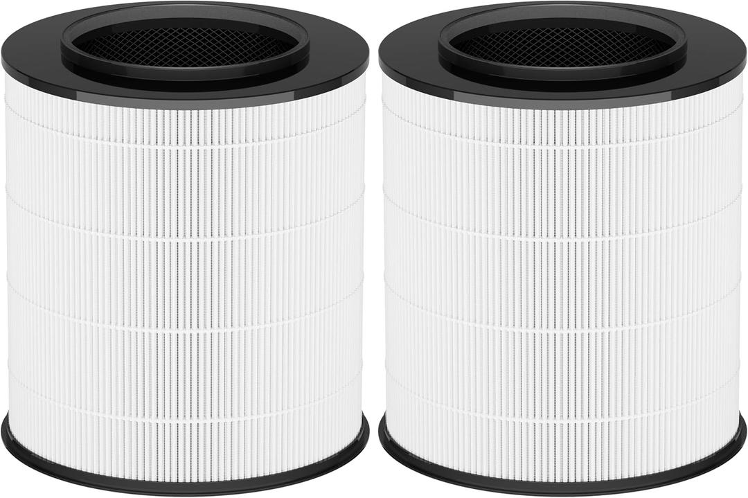 12030 Filter Replacement, Compatible with Clorox Medium Room Air Purifier 11030 & 11031, 1,000 Sq. Ft. Capacity, 2Pack (12030 Filter)