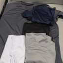 5 Pack Men's Dry Fit T Shirts Athletic Running Gym Workout Short Sleeve Tee Shirts for Men.S