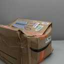 2x3 Entryway Area Rug: Washable Neutral Modern Abstract Small Rug - Non-Slip Low Pile Throw Indoor Carpet for Entrance Kitchen Front Door Mat Bathroom Entry Kids Room - Beige Blue