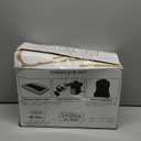 ELTOW Toddler Blow-Up Mattress with Sides, Inflatable Toddler Travel Bed with Safety Bumpers, Portable Kids Air Mattress for Travel, Complete Set with High-Speed Pump & Carry Bag - Black