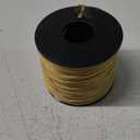 BEL AVENIR Nylon Satin Cord, 2mm 50 Yards Braided Lift Shade Cord for Necklace Bracelet String Cord, Blind Shade, Trim and Shoelaces (Gold)