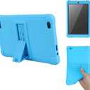Portable Electronic Device Cover, Tablet Case for onn 7-inch Tablet Model: 100015685 / 100005206 / 100026191 (Blue), Shockproof Silicone Case Cover with Kickstand