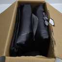 Car Air Mattress, Inflatable SUV Truck Air Mattress Back Seat Camping Bed Thickened Car Sleeping Pad for Travel, Car Bed SUV Mattress with Air Pump 2 Pillows (Black)