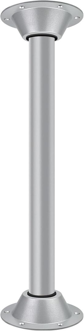 29" RV Table Leg and RV Table Base Mount,Camper Tables Legs, Aluminum Surface Mount Pedestal Bases Flange with Dinette Tables Legs Pipe for Camper Trailer Motorhome, Includes Mounting Screws, 29 Inch - 1 Set