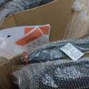 OLIXIS Dining Chairs Set of 4 Kitchen Mid Century Modern Chairs with Wood Legs and PU Leather Cushion for Living Room Bedroom Outdoor Lounge, Black