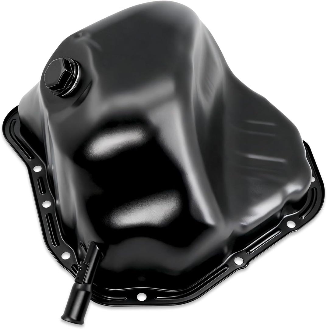 Engine Oil Pan Sump with Drain Plug, Compatible with 2006-2009 Subaru Outback, 2006-2013 Forester, 2006-2009 Legacy, 2006-2014 Impreza, 2012-2016 WRX, 2013-2020 WRX STI & 2006 Saab 9-2X, H4 2.5L Gas