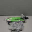 MXF Pooper Scooper, Dog Pooper Scooper Long Handle Stainless Metal Tray and Rake Set for Medium Small Dogs Heavy Duty - Use on Grass, Dirt or Gravel - Pet Supplies (Green)