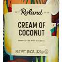 Roland Foods Cream of Coconut, 15 Ounce Can, Pack of 1 (EXP 06/02/27)