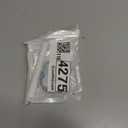 Wonjury Clear Case Compatible with Airpods 3 Case Cover, Wonjury Protective Floral Case Cover with Keychain Compatible with Airpods 3 Generation (2021 Released), Front LED Visible, Blue Flower