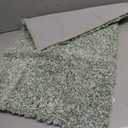 Yimobra Light Green and White Bath Rugs for Bathroom 32x20, Ultra Soft and Water Absorbent Bath Mats, Non Slip Plush Shower Rugs, Microfiber Thick Matts for Bathroom Floor/Tub, Machine Washable
