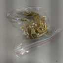 Golden Crystal Crown Headband for Little Girls - Baby Tiara, Princess Tiara, Birthday Crown - Elastic Hair Band for Photography, Parties & Gifts