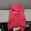 OLANLY Area Rugs for Living Room Bedroom, Machine Washable 4x5.9 ft Soft Fluffy Shaggy Bedside Rug, Indoor Floor Carpet for Kids Girls and Boys, Dorms, Nursery Rooms, Home Decor Aesthetic, Hot Pink