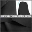 SAPUBK Custom-Fit Front Seat Covers with Back Pocket Replace for 2014-2025 Freightliner Cascadia 33" High Back, Premium Neoprene with Composite Soft Foam Lining Breathable Seat Cover Cushion