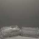 Clear Bathroom Organizers 2 Sets 3 Tier, Pull Out Organizer and Storage with 2 Cups, Slide Out Drawer Storage Container with 6 Dividers, Multi-Purpose Bathroom Organizer, Kitchen Under Sink Organizer