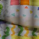 Baby Play Gym & Activitiy Mat, Upgraded 6 Developmental Zones, Tummy Time Mat with Sensory Toys for Motor Skill & Sensory Development, Essentials Shower for Baby