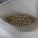 Pearl Beads for Craft, Anezus 500pcs Ivory Faux Fake Pearls, 10 MM Small Sew on Pearl Beads with Holes for Jewelry Making, Bracelets, Necklaces, Hairs, Crafts, Decoration and Vase Filler