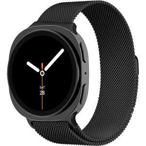Milanese Loop Metal Band for Samsung Galaxy Watch 8 Band 40mm 44mm/8 Classic 46mm Women Men,Mesh Magnetic Stainless Steel Strap for Samsung Galaxy Watch 8 Bands 44 mm 40 mm/8 Classic 46 mm Correa