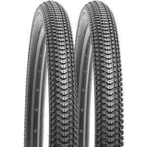 YUNSCM 26" Mountain Bike Tires 26x2.10/54-559 Compatible with 26x2.0 26 x 2.10 26x2.125 Bicycle Tires (Y-1081)