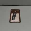 Wearlizer Black Leather Compatible with Apple Watch Bands 38/40/41/42mm for iWatch SE Womens Mens Special Straps Triangle Hole (Black Buckle) for iWatch Series 11 10 9 8 7 6 5 4 3 SE/Ultra 3