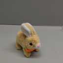 Bunny Realistic Bunny Toy, Easter Bunny Toy, Rabbit Interactive Hopping Bunny Toy-Jumping, Twitching, and Shaking Ears (Brown)