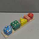 Montessori Toys for 1 2 3 Year Old Boy Girl, Toys for Ages 2-4 Toddlers Kids Baby, 1 2 Year Old Birthday Gifts, Toddler Stocking Stuffers Wooden Learning Puzzles Shape Sorter Toy for Toddlers 1-3