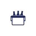 NorthShore Presley Jynne Inflatable Cooler 24x12