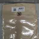 SHEWIN Womens Summer Tops Crewneck Short Sleeve T Shirts Casual Patchwork Hollow Out Loose Tank Top (Beige, M)